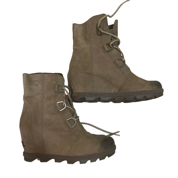 Sorel Joan of Arctic Wedge Boot Bootie 8.5 - Picture 2 of 6